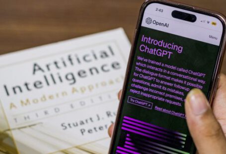 Ai Marketing Trends - Webpage of ChatGPT, a prototype AI chatbot, is seen on the website of OpenAI, on iPhone or smartphone