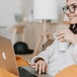 B2b E-commerce - Woman Having Coffee While Using Laptop